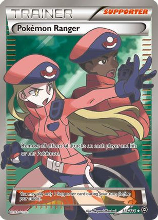 Pokemon Ranger (Full Art) - 113/114 [XY - Steam Siege] Holofoil