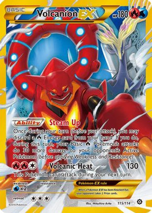 Volcanion EX (Secret) - 115/114 [XY - Steam Siege] Holofoil