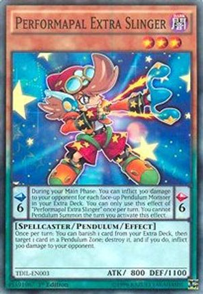 Performapal Extra Slinger (Common / Short Print) [TDIL-EN003] 1st Edition