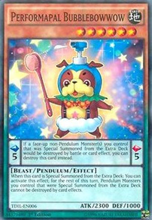 Performapal Bubblebowwow (Common / Short Print) [TDIL-EN006] 1st Edition