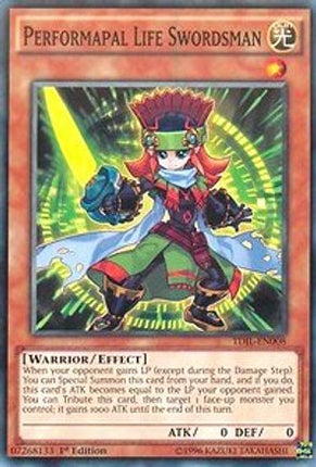 Performapal Life Swordsman (Common / Short Print) [TDIL-EN008] 1st Edition