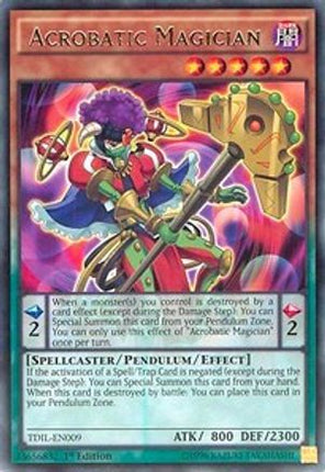 Acrobatic Magician (Rare) [TDIL-EN009] 1st Edition