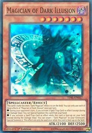 Magician of Dark Illusion (Super Rare) [TDIL-EN017] 1st Edition