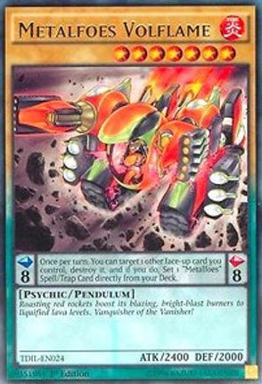 Metalfoes Volflame (Rare) [TDIL-EN024] 1st Edition
