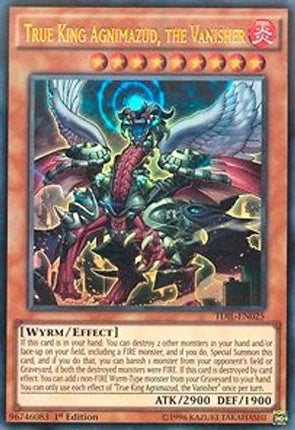 True King Agnimazud, the Vanisher (Ultra Rare) [TDIL-EN025] 1st Edition