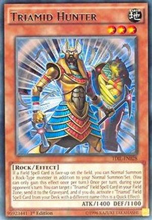 Triamid Hunter (Rare) [TDIL-EN028] 1st Edition