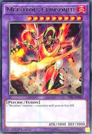 Metalfoes Crimsonite (Rare) [TDIL-EN045] 1st Edition