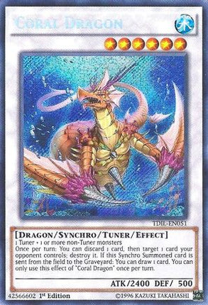 Coral Dragon (Secret Rare) [TDIL-EN051] Unlimited