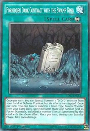 Forbidden Dark Contract with the Swamp King (Common / Short Print) [TDIL-EN056] Unlimited