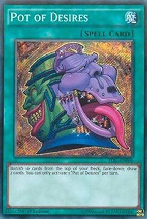 Pot of Desires (Secret Rare) [TDIL-EN066] Unlimited