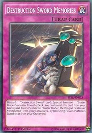 Destruction Sword Memories (Common / Short Print) [TDIL-EN075] 1st Edition