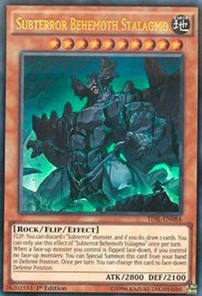 Subterror Behemoth Stalagmo (Ultra Rare) [TDIL-EN084] 1st Edition