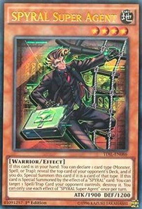 SPYRAL Super Agent (Ultra Rare) [TDIL-EN086] 1st Edition
