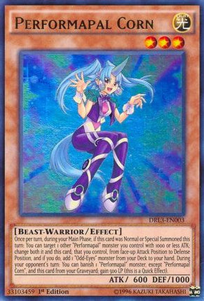 Performapal Corn [DRL3-EN003] Ultra Rare