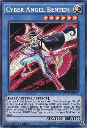 Cyber Angel Benten (Secret Rare) [DRL3-EN012] 1st Edition