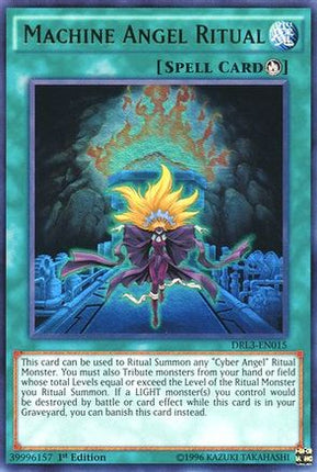 Machine Angel Ritual (Ultra Rare) [DRL3-EN015] 1st Edition