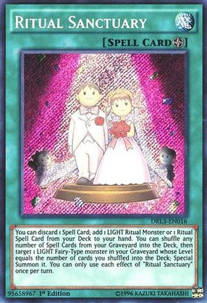 Ritual Sanctuary (Secret Rare) [DRL3-EN016] 1st Edition