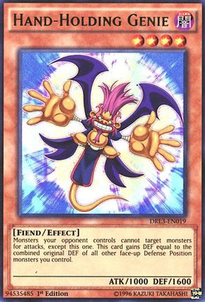 Hand-Holding Genie (Ultra Rare) [DRL3-EN019] 1st Edition