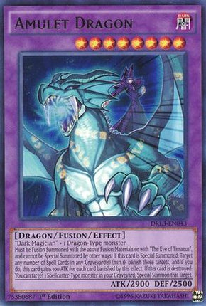 Amulet Dragon (Ultra Rare) [DRL3-EN043] 1st Edition