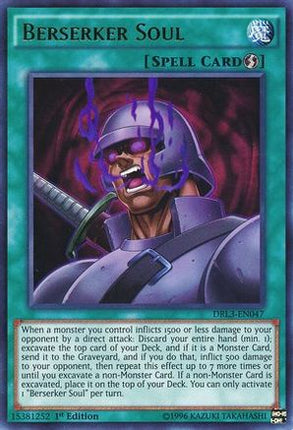 Berserker Soul (Ultra Rare) [DRL3-EN047] 1st Edition