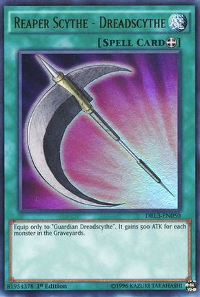 Reaper Scythe - Dreadscythe (Ultra Rare) [DRL3-EN050] 1st Edition