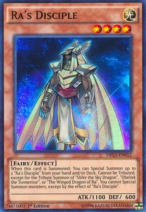 Ra's Disciple (Ultra Rare) [DRL3-EN052] 1st Edition