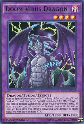 Doom Virus Dragon (Ultra Rare) [DRL3-EN057] 1st Edition