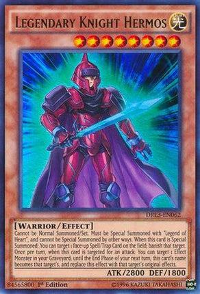 Legendary Knight Hermos (Ultra Rare) [DRL3-EN062] 1st Edition
