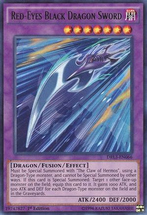 Red-Eyes Black Dragon Sword (Ultra Rare) [DRL3-EN066] 1st Edition