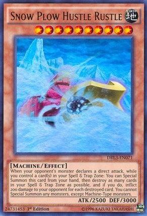 Snow Plow Hustle Rustle (Ultra Rare) [DRL3-EN071] 1st Edition
