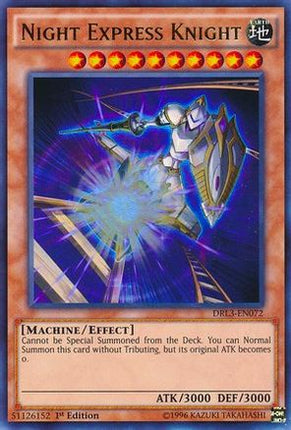 Night Express Knight (Ultra Rare) [DRL3-EN072] 1st Edition