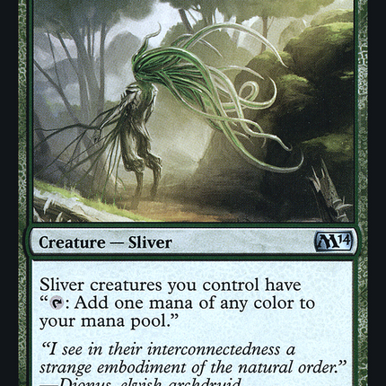 Manaweft Sliver [The List] Foil