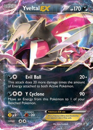 Yveltal EX - XY150 (Shiny) - XY150/null [XY Promos] Holofoil
