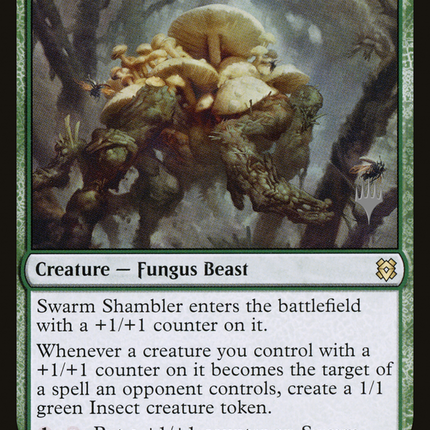 Swarm Shambler [Zendikar Rising Promos]