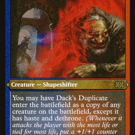 Dack's Duplicate [Double Masters 2022] Etched Foil