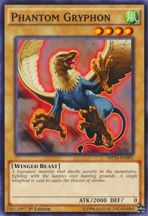 Phantom Gryphon (Common / Short Print) [MP16-EN001] Unlimited