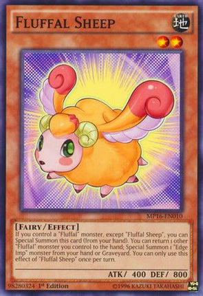 Fluffal Sheep (Common / Short Print) [MP16-EN010] 1st Edition