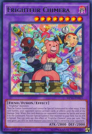 Frightfur Chimera (Rare) [MP16-EN021] 1st Edition