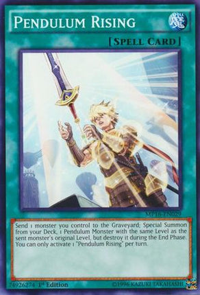Pendulum Rising (Common / Short Print) [MP16-EN029] Unlimited