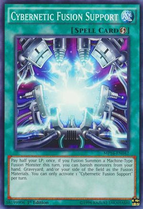 Cybernetic Fusion Support (Common / Short Print) [MP16-EN042] Unlimited