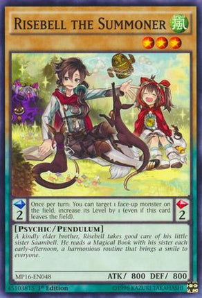 Risebell the Summoner (Common / Short Print) [MP16-EN048] Unlimited