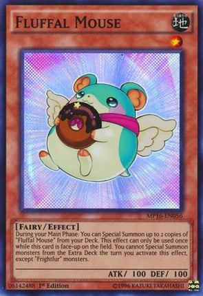 Fluffal Mouse (Super Rare) [MP16-EN056] Unlimited