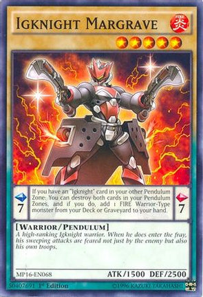 Igknight Margrave [MP16-EN068] Common