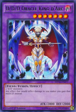 D/D/D Oracle King d'Arc (Rare) [MP16-EN077] Unlimited
