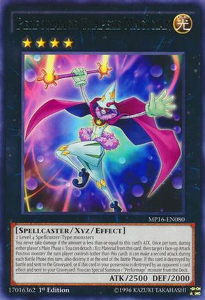 Performage Trapeze Magician (Rare) [MP16-EN080] 1st Edition