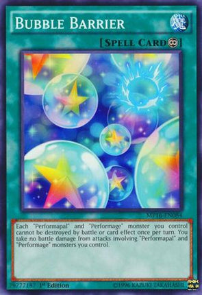 Bubble Barrier (Common / Short Print) [MP16-EN084] 1st Edition