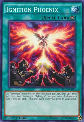Ignition Phoenix (Common / Short Print) [MP16-EN085] 1st Edition