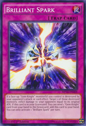 Brilliant Spark (Common / Short Print) [MP16-EN088] Unlimited