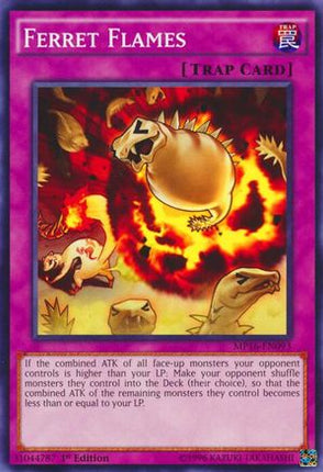 Ferret Flames (Common / Short Print) [MP16-EN093] Unlimited