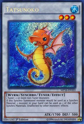 Tatsunoko (Secret Rare) [MP16-EN103] Unlimited